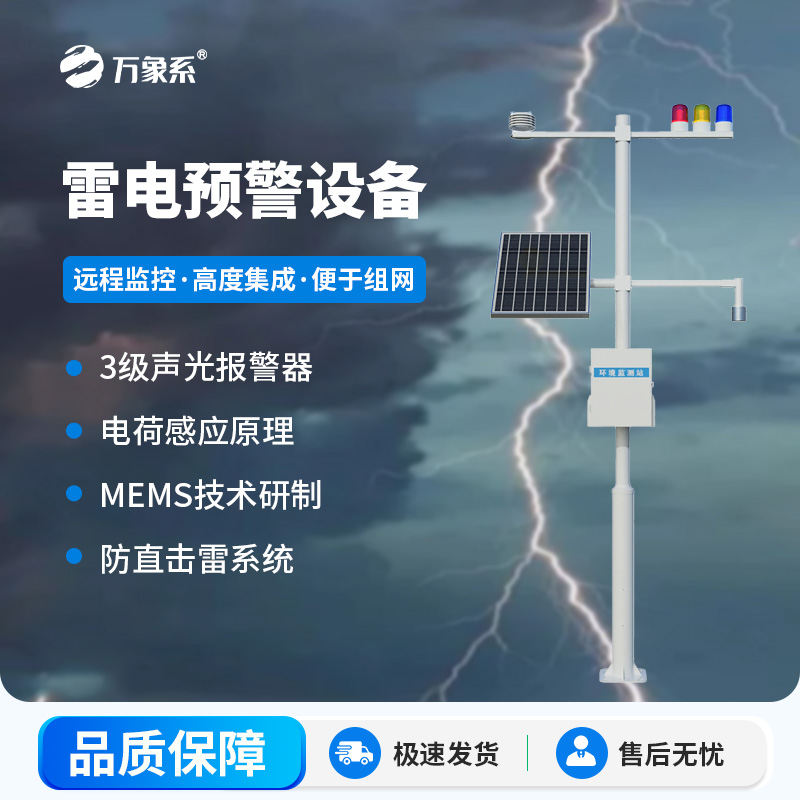 Lightning warning equipment: Real-time monitoring of lightning activities