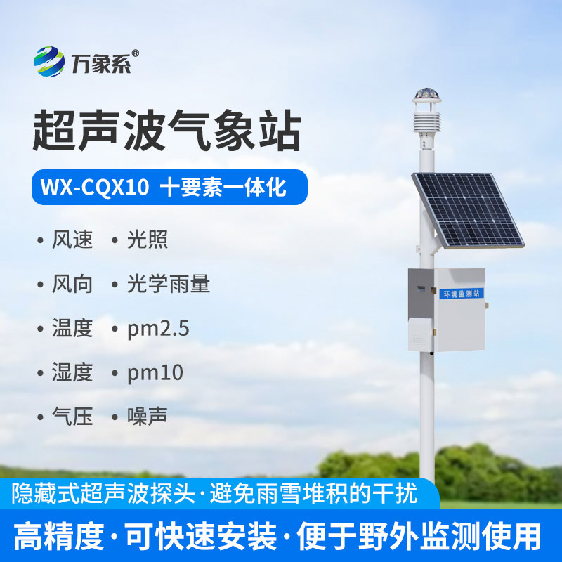 Ultrasonic weather station