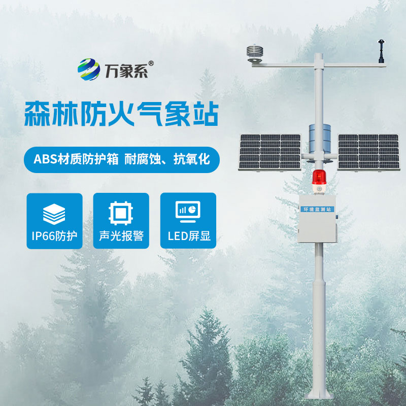 ntelligent forest fire prevention meteorological monitoring system: to build a meteorological safety barrier for the forest