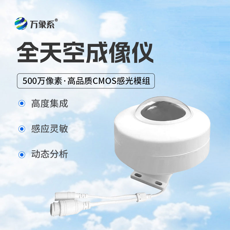 Fully automatic sky imager captures the panoramic view of the sky's myriad phenomena