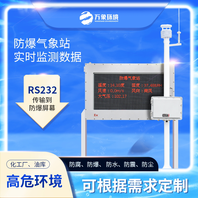 油庫防爆氣象站保障廠區安全