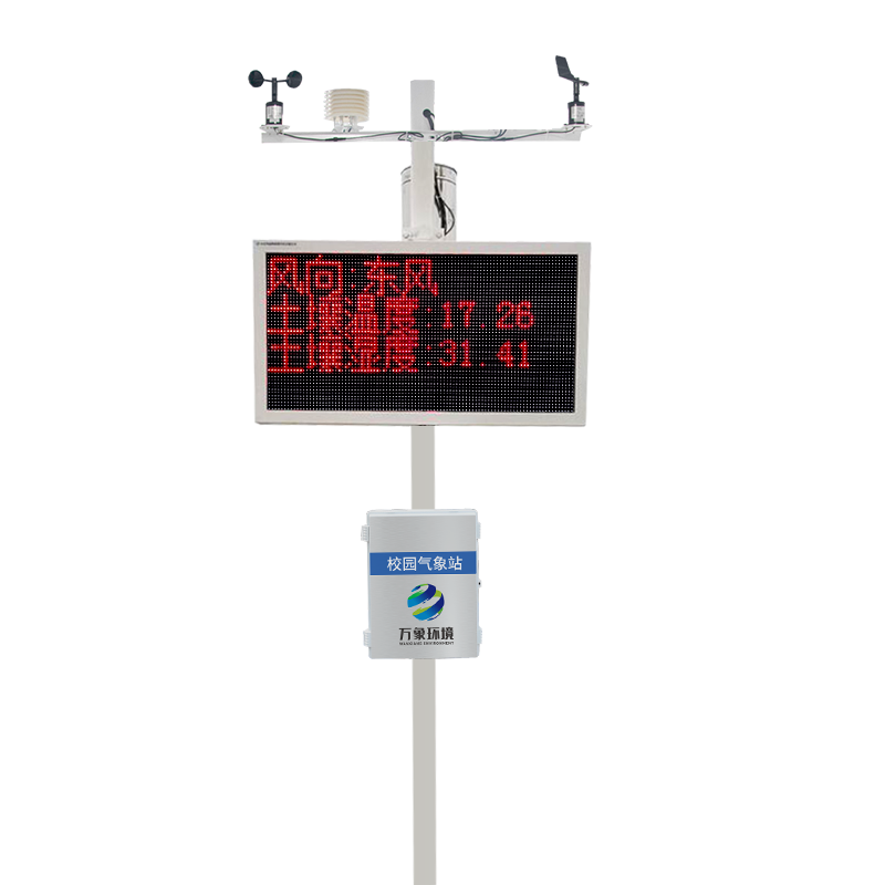 中小學校園科普氣象站是校園氣候科普的窗口