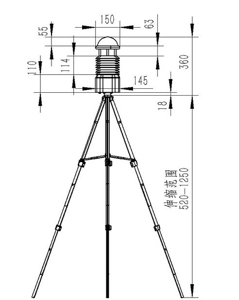便攜式全自動氣象站 便攜式全自動氣象站