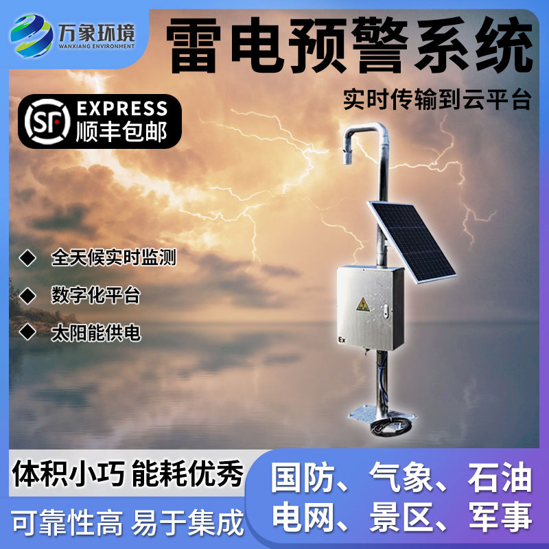 煤礦雷電預警系統安裝意義