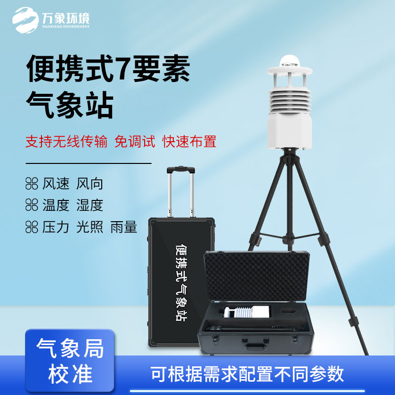 便攜式氣象儀對于應急災害監測是非常及時的