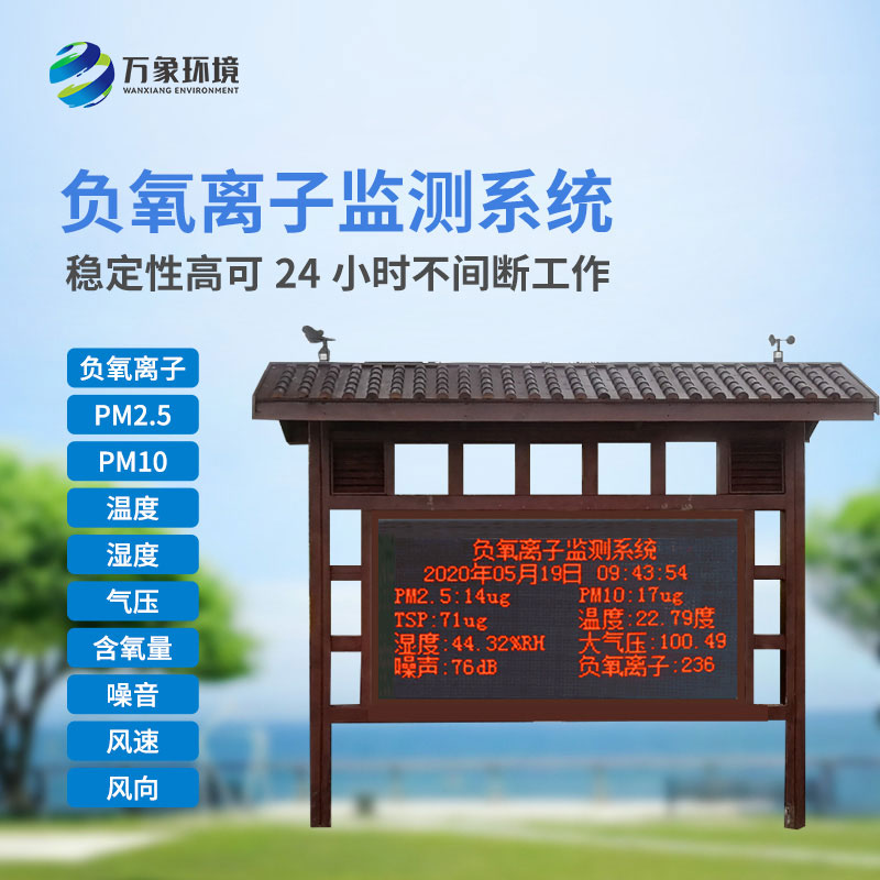 負氧離子監(jiān)測系統(tǒng)：生態(tài)旅游新風(fēng)尚