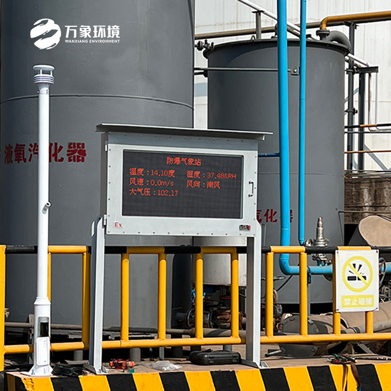 ?萬象環境防爆型小型氣象站進駐新疆金能礦山,筑牢安全生產“氣象防線”