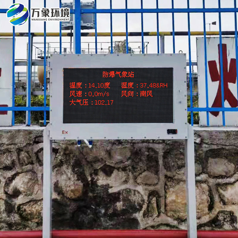 防爆工業小型氣象站，讓化工廠生產多了一層保障