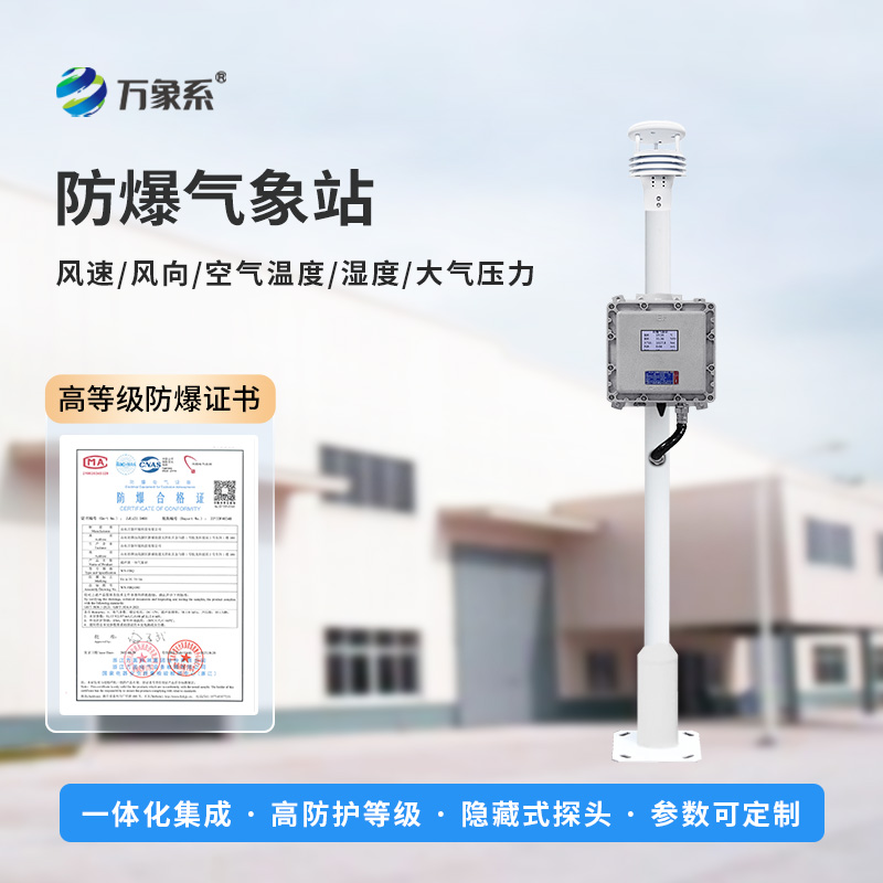 液晶屏防爆氣象站的液晶屏有什么作用?